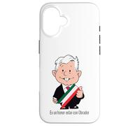 Custodia per iPhone 16 Amlo El mandatario andrés Manuel López Obrador Tabasqueño