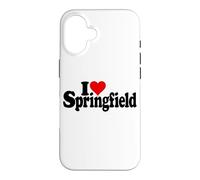 Custodia per iPhone 16 AMO LA CITTÀ DI HEART SPRINGFIELD