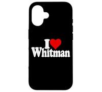 Custodia per iPhone 16 AMO LA POESIA DI HEART WHITMAN WALT
