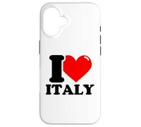 Custodia per iPhone 16 Amo l'Italia