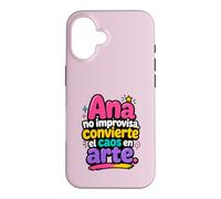 Custodia per iPhone 16 Ana no improvvisa, convierte el caos en arte