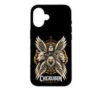 Custodia per iPhone 16 Angelo Biblico Cherubino Ezechiele Quattro Volti Arte