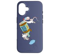Custodia per iPhone 16 Animaniacs Pinky and the Brain Take Off