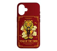 Custodia per iPhone 16 Anno Della Tigre Zodiaco Cinese Capodanno Cinese Oroscopo