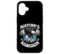 Custodia per iPhone 16 Appassionati di Nature's Pest Control Gopher Hawk