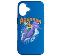 Custodia per iPhone 16 Aquaman Ride Free