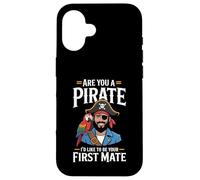Custodia per iPhone 16 Are You A Pirate I'd Like To Be Your First Mate -