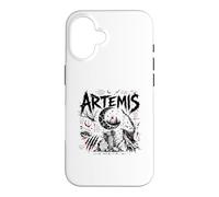 Custodia per iPhone 16 Artemide Lunar Huntress Mitologia Greca Estetica