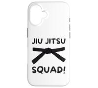 Custodia per iPhone 16 Arti marziali di gruppo e squadra Jiu Jitsu abbinata