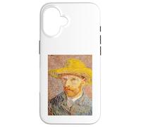 Custodia per iPhone 16 Artista con cappello di paglia 1887 Vincent Gogh Opera