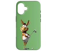Custodia per iPhone 16 asini da golf