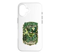 Custodia per iPhone 16 Assenzio La Fée Verte - Cocktail Fata Verde