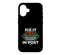 Custodia per iPhone 16 Audio Engineer Fix It In Post Sound Mixer