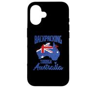 Custodia per iPhone 16 Backpacking attraverso l'Australia Sydney
