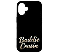 Custodia per iPhone 16 Baddie Cousin Leopard Funny
