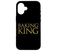 Custodia per iPhone 16 Baking King Expert Pastry Cookie Chef Cake Baker Decorator