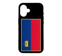 Custodia per iPhone 16 Bandiera del Liechtenstein