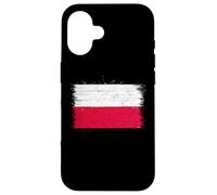 Custodia per iPhone 16 Bandiera Polonia Orgoglio di Orgogliosi Tifosi Polacchi
