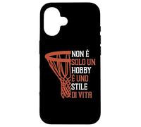 Custodia per iPhone 16 Basket Pallacanestro Non È Solo Un Hobby