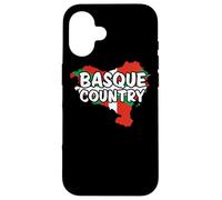 Custodia per iPhone 16 Basque Country Euskadi Euskal Herria Basque Flag País Vasco