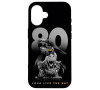 Custodia per iPhone 16 Batman 80 Years Long Live The Bat