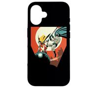Custodia per iPhone 16 Batman and Robin Wrecking Ball