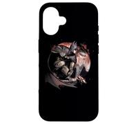Custodia per iPhone 16 Batman: Arkham City Blood Moon