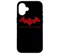 Custodia per iPhone 16 Batman: Arkham City Red Bat