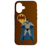 Custodia per iPhone 16 Batman Arms Akimbo Bats
