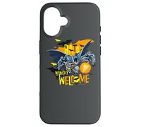 Custodia per iPhone 16 Batman Bats Welcome