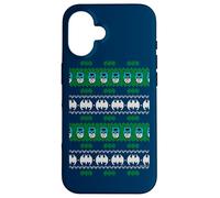 Custodia per iPhone 16 Batman Christmas Sweater