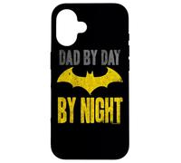 Custodia per iPhone 16 Batman Dad By Day