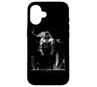Custodia per iPhone 16 Batman Dirty City