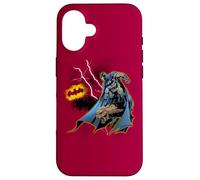 Custodia per iPhone 16 Batman Gargoyle Lightning Strikes