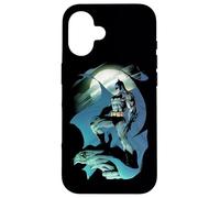 Custodia per iPhone 16 Batman Glow of the Moon