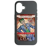 Custodia per iPhone 16 Batman Joker Clown Prince