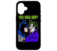 Custodia per iPhone 16 Batman Joker Mad Bro