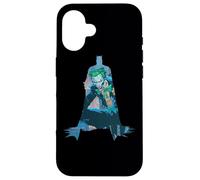 Custodia per iPhone 16 Batman Joker Scene Inside
