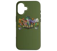Custodia per iPhone 16 Batman King of Crazy