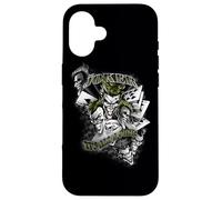 Custodia per iPhone 16 Batman The Joker It's All A Joke