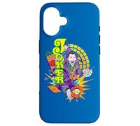 Custodia per iPhone 16 Batman The Joker Raw Deal