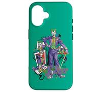 Custodia per iPhone 16 Batman The Joker Wild Cards