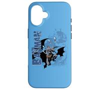 Custodia per iPhone 16 Batman Throwing Blades