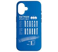 Custodia per iPhone 16 Batman Utility Belt