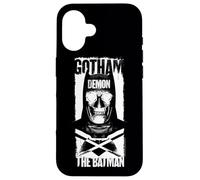 Custodia per iPhone 16 Batman v Superman Demon Bat