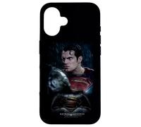 Custodia per iPhone 16 Batman v Superman Super Angry