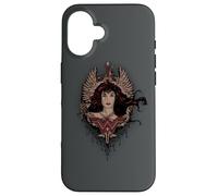 Custodia per iPhone 16 Batman v Superman Winged Goddess