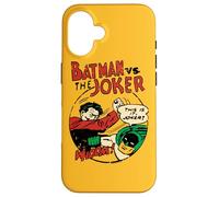 Custodia per iPhone 16 Batman vs Joker Grudge Match