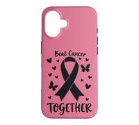 Custodia per iPhone 16 Battere il cancro insieme Cancro Sostenere la consapevolezza