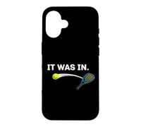 Custodia per iPhone 16 Battuta Divertente Sul Padel - C'era Dentro - Citazione Sul